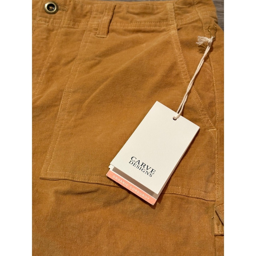 NWT Carve Designs Women's Corey Butter Pants - Size 10 - Camel - Picture 6 of 10